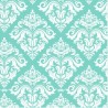 400 Hojas papel seda estampado damasco color verde pastel 62 x 86 cm
