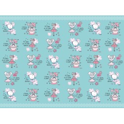 110 Mts x 60 cm Bobina Papel de Regalo Color rosa / fucsia