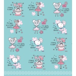 110 Mts x 60 cm Bobina Papel de Regalo Color rosa / fucsia