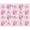 110 Mts x 60 cm BOBINA PAPEL PARA REGALO INFANTIL BABY GRIL