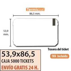 5000 TICKETS PARKING 53.9 x 86.5