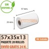 Papel termógrafo 57x35x13 al mejor precio Envío Urgente Gratis