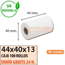 Papel termógrafo 44x40x13 al mejor precio Envío Urgente Gratis
