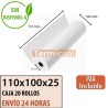 Papel térmico 110x100x25 al mejor precio Envío Urgente Gratis