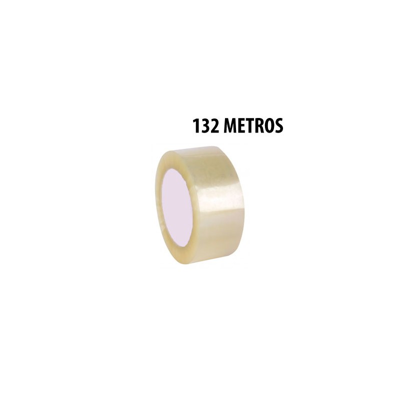 Cinta Adhesiva Polipropileno transparente 48 mm. 126 metros de largo