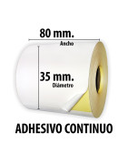 ADHESIVO 80X35 CONTINUO